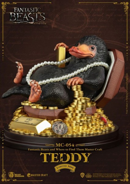 Fantastic Beasts Master Craft Teddy Statuette 21 cm