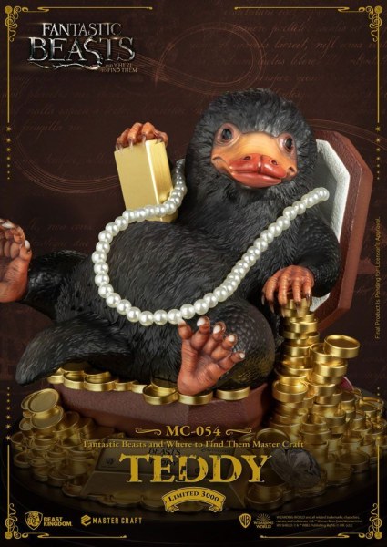Fantastic Beasts Master Craft Teddy Statuette 21 cm