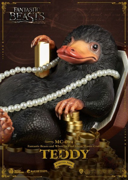 Fantastic Beasts Master Craft Teddy Statuette 21 cm
