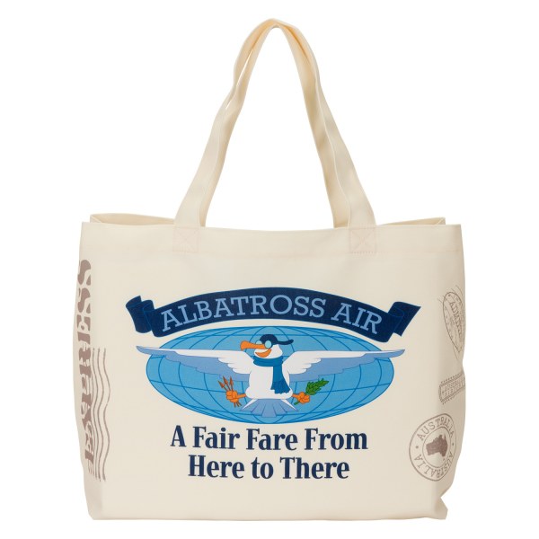 THE RESCUERS OVERSIZE CANVAS/TOTE BAG - DISNEY LOUNGEFLY