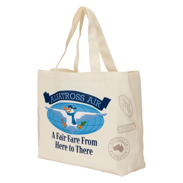 THE RESCUERS OVERSIZE CANVAS/TOTE BAG - DISNEY LOUNGEFLY
