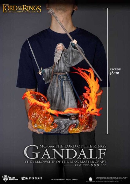 Lord of the Rings Master Craft Gandalf Statue 58 cm