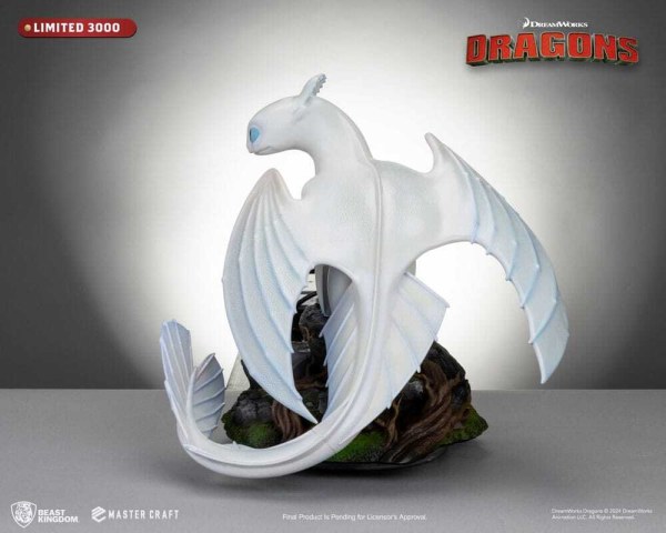 Dragons 3 Master Craft Light Fury statuette 29 cm