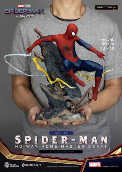 Spider-Man: No Way Homestatuette Master Craft The Amazing Spider-Man 35 cm