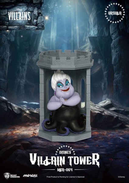 Disney Villains figurine assortment Mini Egg Attack Villain Tower Blind Box Series 12 cm