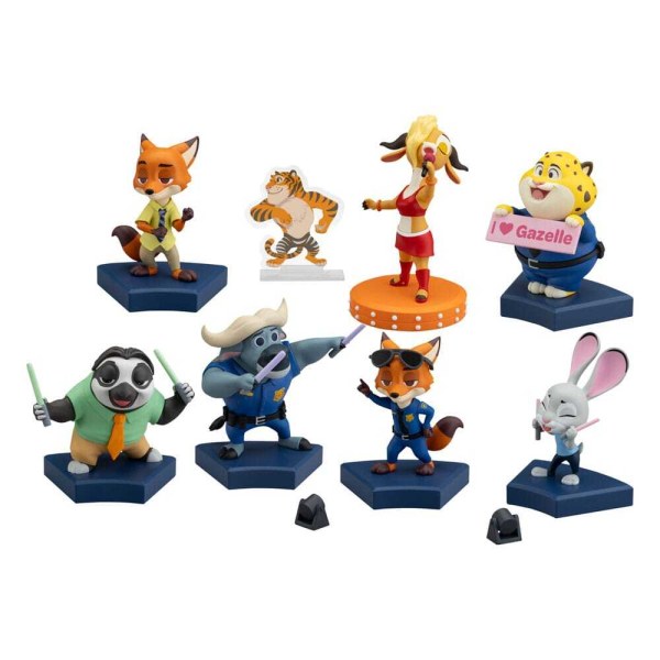 Zootopia figurine assortment Mini Egg Attack Blind Box Concert Series 8 cm