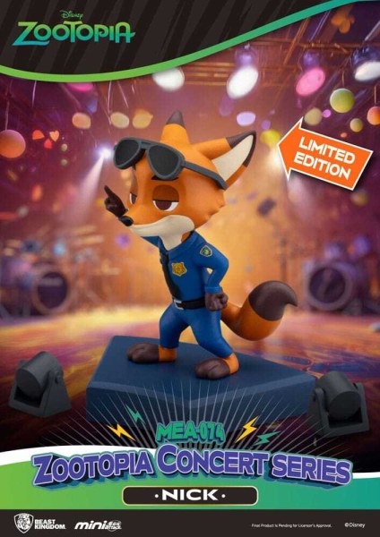 Zootopia figurine assortment Mini Egg Attack Blind Box Concert Series 8 cm