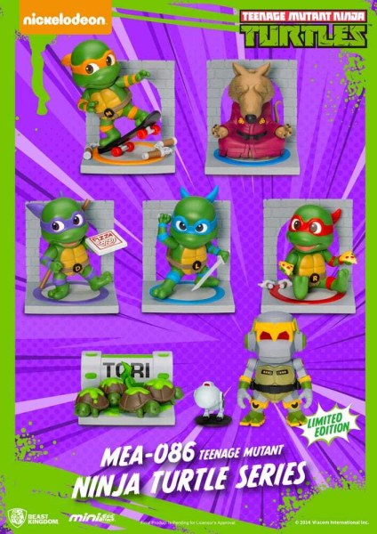 Ninja Turtles figurine assortment Mini Egg Attack Blind Box Series 12 cm