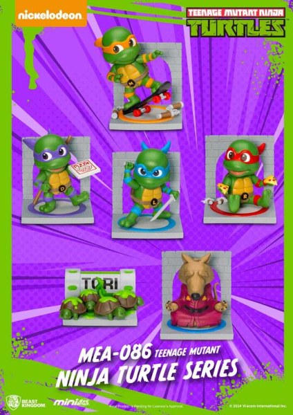 Ninja Turtles figurine assortment Mini Egg Attack Blind Box Series 12 cm