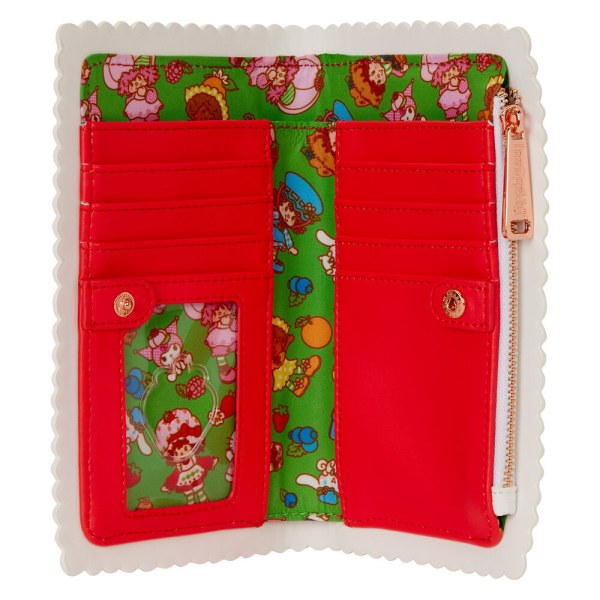 Hello Kitty & Friends x Strawberry Shortcake Scented wallet - Loungefly  Sanrio