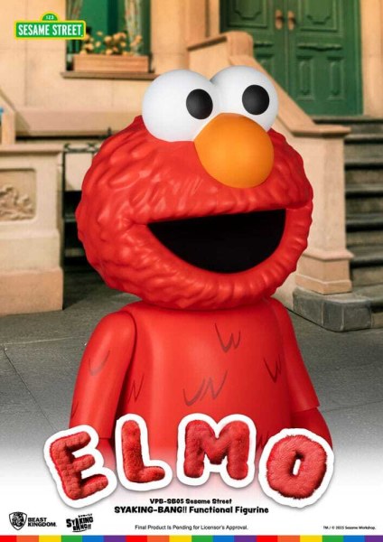 Sesame Street Siaking Bang Elmo Vinyl Piggy Bank 47 cm