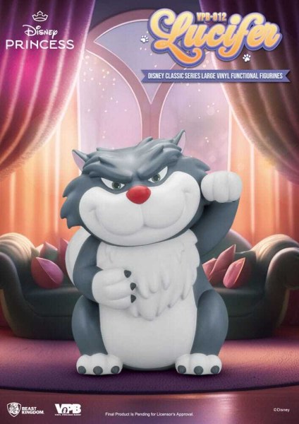 Cinderella Piggy Bank Lucifer 33 cm