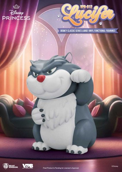Cinderella Piggy Bank Lucifer 33 cm