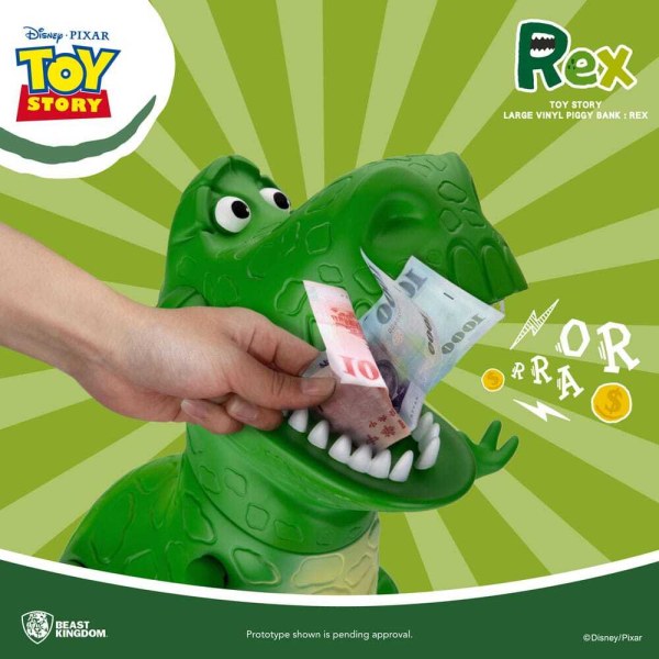 Toy Story Piggy Bank Rex piggy bank 46 cm