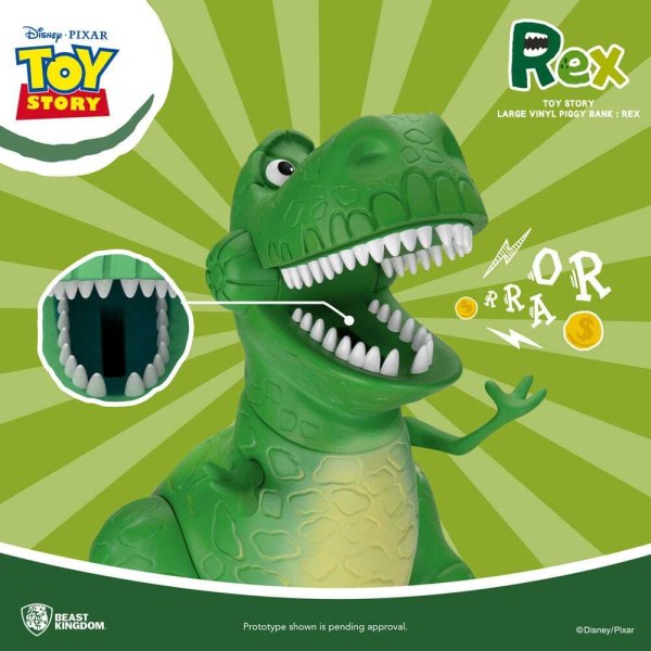 Toy Story Piggy Bank Rex piggy bank 46 cm