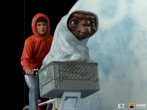 ET the Extra-Terrestrial Statuette 1/10 Deluxe Art Scale ET & Elliot 27 cm