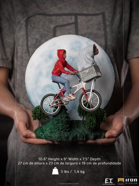 ET the Extra-Terrestrial Statuette 1/10 Deluxe Art Scale ET & Elliot 27 cm