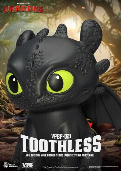 Dragons Piggy Bank Toothless 12 cm