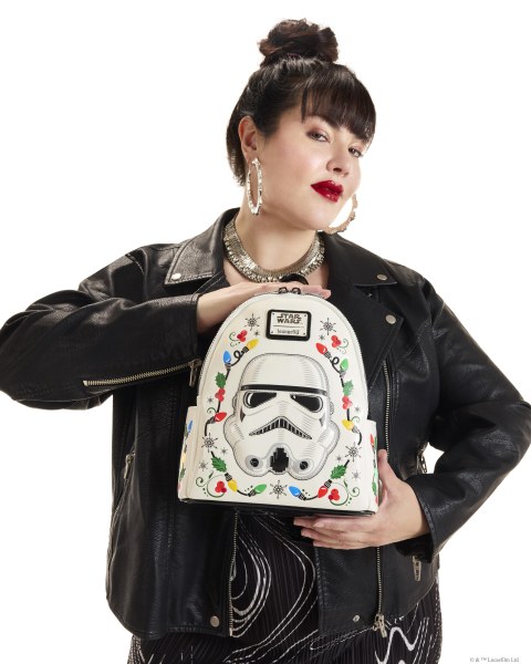 STORMTROOPER HOLIDAY MINI BACKPACK - LOUNGEFLY STAR WARS