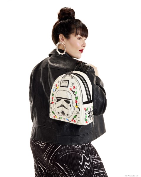 STORMTROOPER HOLIDAY MINI BACKPACK - LOUNGEFLY STAR WARS