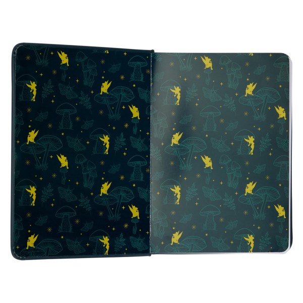 TINKER BELL HOLIDAY REFILLABLE STATIONERY JOURNAL - DISNEY LOUNGEFLY