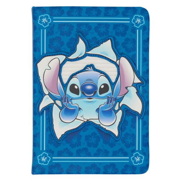 LILO & STITCH HOLIDAY REFILLABLE STATIONERY JOURNAL - DISNEY LOUNGEFLY