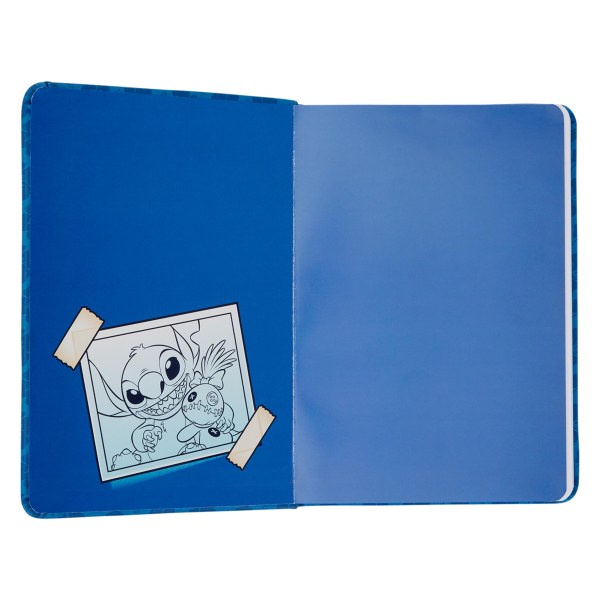 LILO & STITCH HOLIDAY REFILLABLE STATIONERY JOURNAL - DISNEY LOUNGEFLY