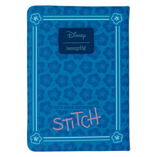 LILO & STITCH HOLIDAY REFILLABLE STATIONERY JOURNAL - DISNEY LOUNGEFLY
