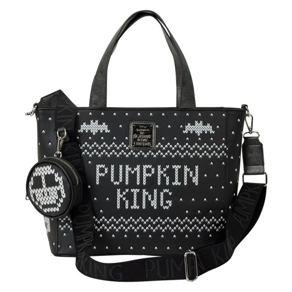 JACK TOTE BAG WITH COIN BAG - DISNEY LOUNGEFLY NIGHTMARE BEFORE CHRISTMAS