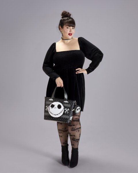 JACK TOTE BAG WITH COIN BAG - DISNEY LOUNGEFLY NIGHTMARE BEFORE CHRISTMAS