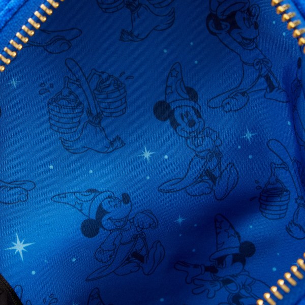 Fantasia Mickey Mouse Sorcerer Hat Figural Crossbody Bag - DISNEY LOUNGEFLY
