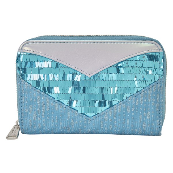 Princess Elsa Glitter Sequin Cosplay Wallet - Disney Loungefly Frozen