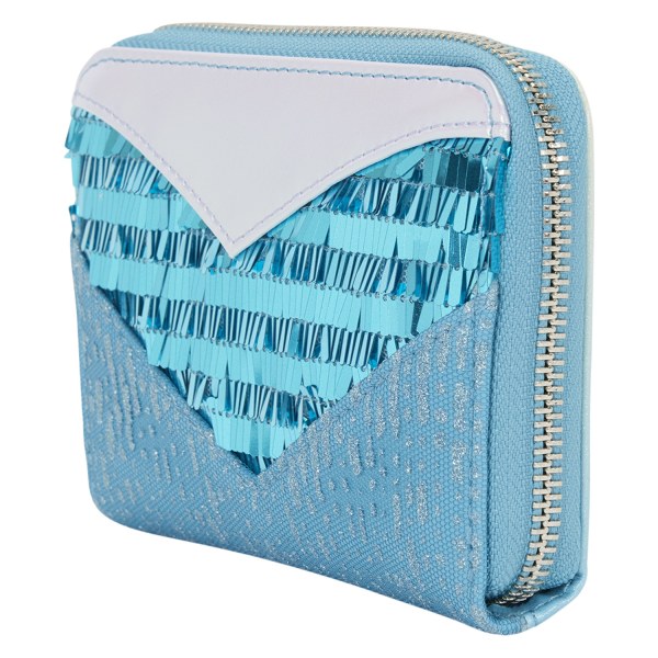 Princess Elsa Glitter Sequin Cosplay Wallet - Disney Loungefly Frozen
