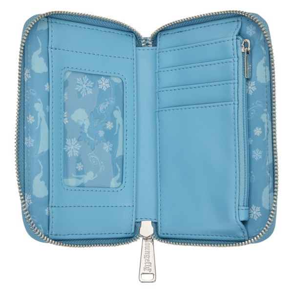 Princess Elsa Glitter Sequin Cosplay Wallet - Disney Loungefly Frozen