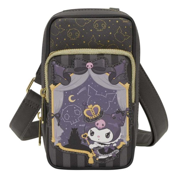 Cell Phone shoulder bag with coin purse 20th Anniversary Kuromi - Loungefly Sanrio