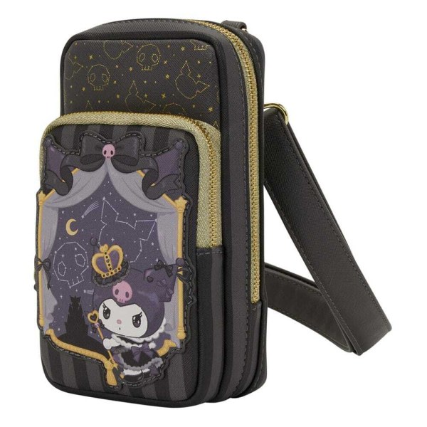 Cell Phone shoulder bag with coin purse 20th Anniversary Kuromi - Loungefly Sanrio