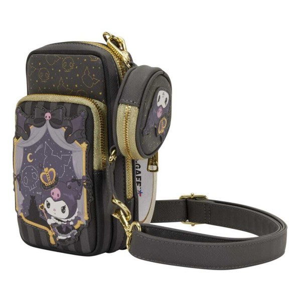 Cell Phone shoulder bag with coin purse 20th Anniversary Kuromi - Loungefly Sanrio