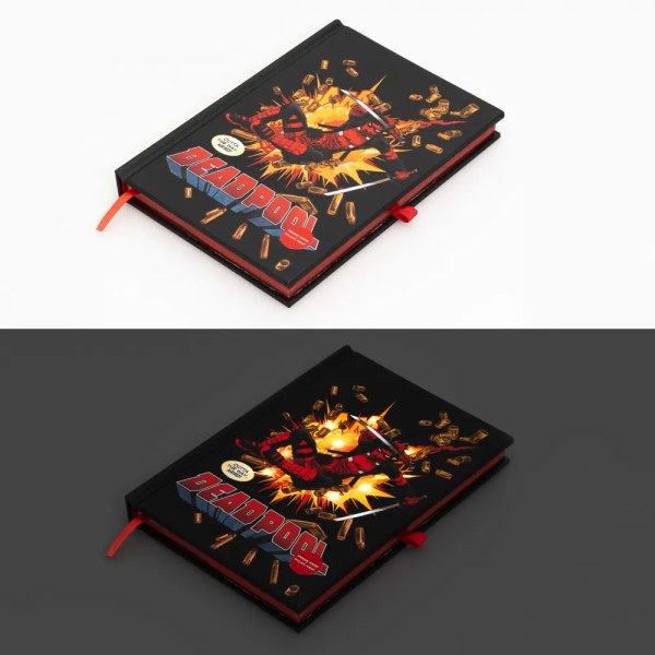PREMIUM A5 NOTEBOOK WITH LIGHT - MARVEL DEADPOOL