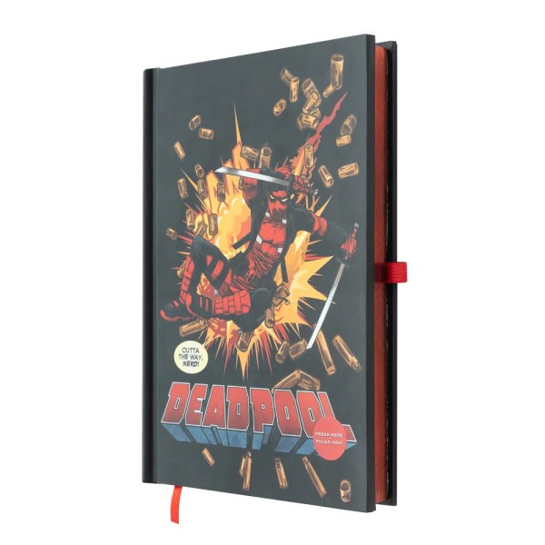 PREMIUM A5 NOTEBOOK WITH LIGHT - MARVEL DEADPOOL
