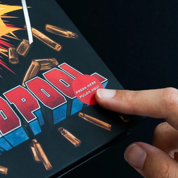 PREMIUM A5 NOTEBOOK WITH LIGHT - MARVEL DEADPOOL