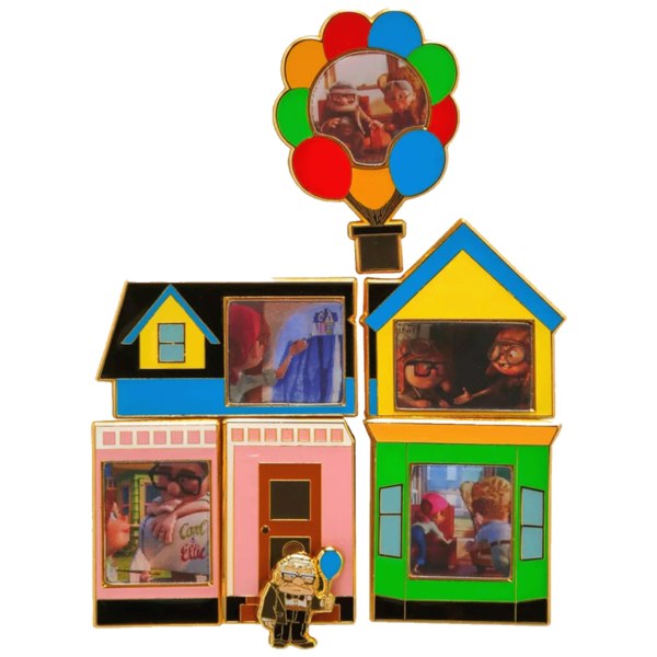 UP LENTICULAR PUZZLE MYSTERY BOX PIN - LOUNGEFLY PIXAR