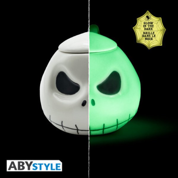 Mug 3D Jack phosphorescent - Disney The Nightmare before Christmas