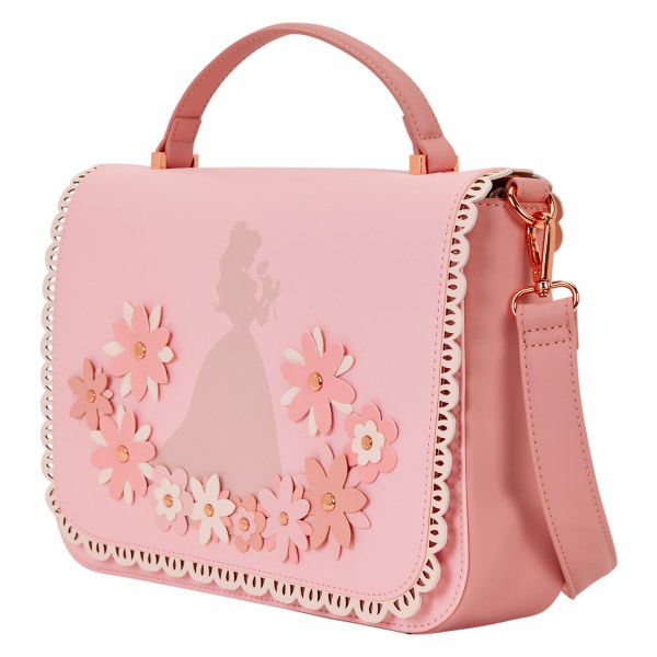 Belle Floral Lace Crossbody Bag - Disney Loungefly
