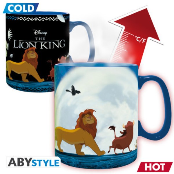 Mug Heat Change The Lion King - Disney