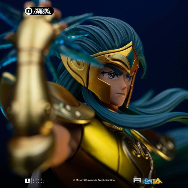 Saint Seiya Statue 1/10 Art Scale Aquarius Camus 28 cm