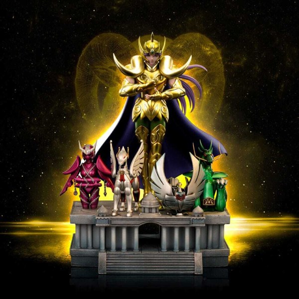 Saint Seiya 1/10 Art Scale Aries Mu Deluxe 27 cm