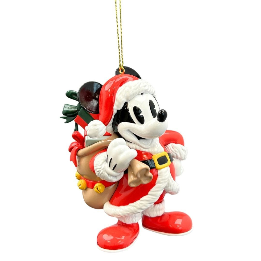 3D ornament Mickey vintage Santa - Disney