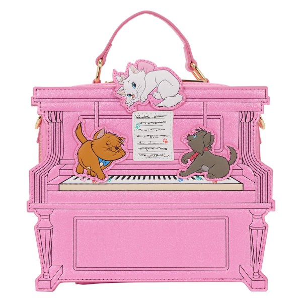ARISTOCATS FIGURAL PIANO CROSSBODY BAG - DISNEY LOUNGEFLY