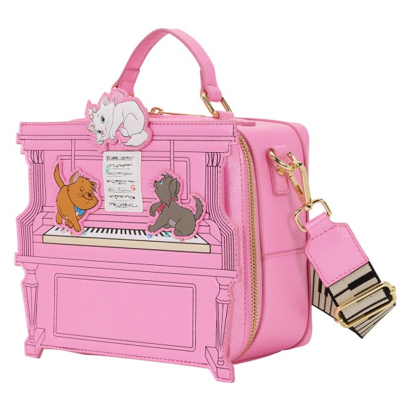 ARISTOCATS FIGURAL PIANO CROSSBODY BAG - DISNEY LOUNGEFLY