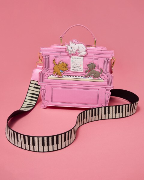 ARISTOCATS FIGURAL PIANO CROSSBODY BAG - DISNEY LOUNGEFLY